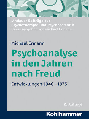 cover image of Psychoanalyse in den Jahren nach Freud